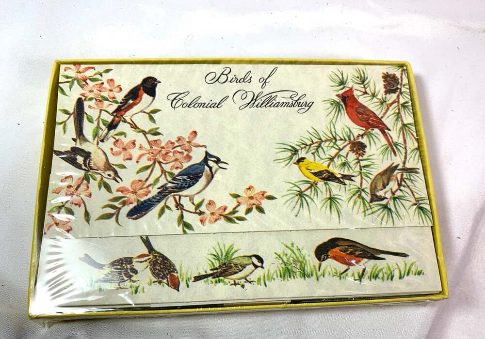 Vintage Birds Stationery